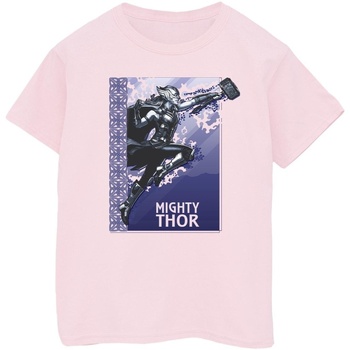 Abbigliamento Bambino T-shirt maniche corte Marvel Thor Love And Thunder Mighty Thor Rosso