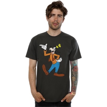 Abbigliamento Uomo T-shirts a maniche lunghe Disney Classic Goofy Multicolore