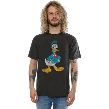 Abbigliamento Uomo T-shirts a maniche lunghe Disney Classic Donald Duck Multicolore