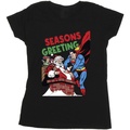 Image of T-shirts a maniche lunghe Dc Comics Superman Santa Comic
