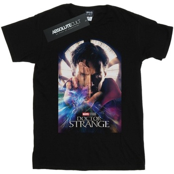 Abbigliamento Donna T-shirts a maniche lunghe Marvel Studios Doctor Strange Poster Nero