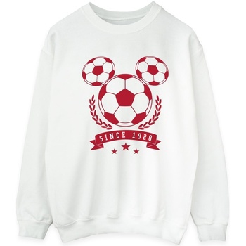 Abbigliamento Uomo Felpe Disney Mickey Football Head Bianco