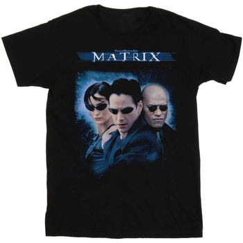 Abbigliamento Donna T-shirts a maniche lunghe The Matrix Code Group Nero