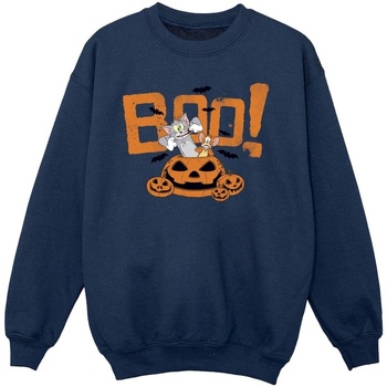 Abbigliamento Bambina Felpe Tom & Jerry Halloween Boo! Blu