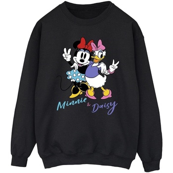 Abbigliamento Uomo Felpe Disney Minnie Mouse And Daisy Nero