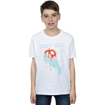 Abbigliamento Bambino T-shirt maniche corte Disney Just One Bite Bianco
