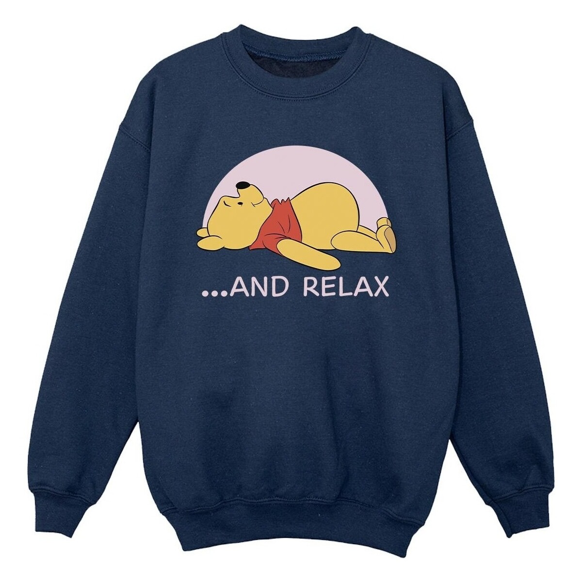 Abbigliamento Bambino Felpe Disney Winnie The Pooh Relax Blu