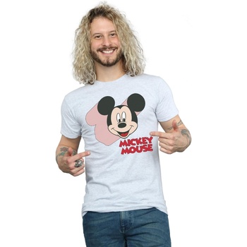 Abbigliamento Uomo T-shirts a maniche lunghe Disney Mickey Mouse Move Grigio
