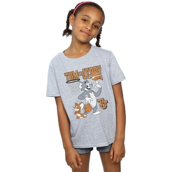 Abbigliamento Bambina T-shirts a maniche lunghe Dessins Animés BI40358 Grigio