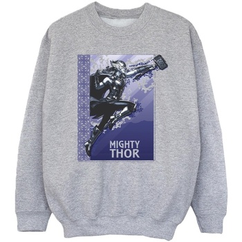 Abbigliamento Bambina Felpe Marvel Thor Love And Thunder Mighty Thor Grigio