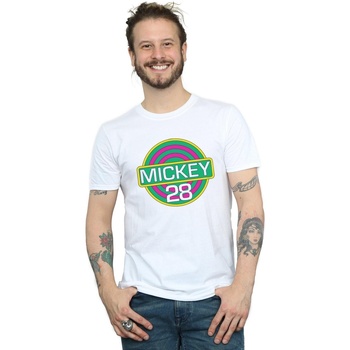 Abbigliamento Uomo T-shirts a maniche lunghe Disney Mickey Mouse Mickey 28 Bianco