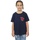 Abbigliamento Bambina T-shirts a maniche lunghe Dessins Animés Collegiate Logo Blu