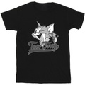Image of T-shirts a maniche lunghe Dessins Animés Greyscale Square