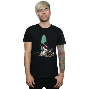 Image of T-shirts a maniche lunghe Disney Mickey Mouse Surf And Chill