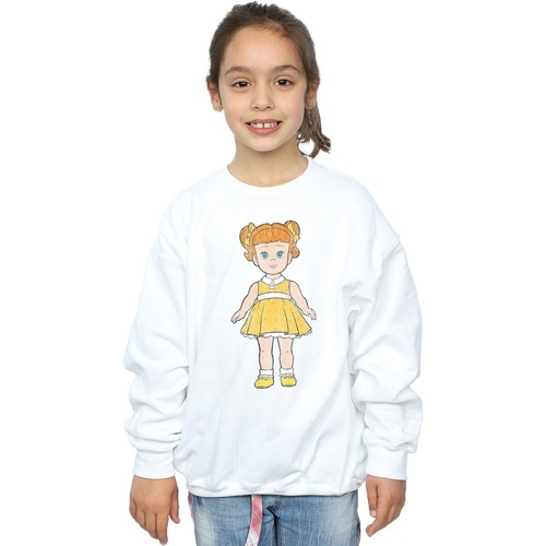 Abbigliamento Bambina Felpe Disney Toy Story 4 Gabby Gabby Pose Bianco