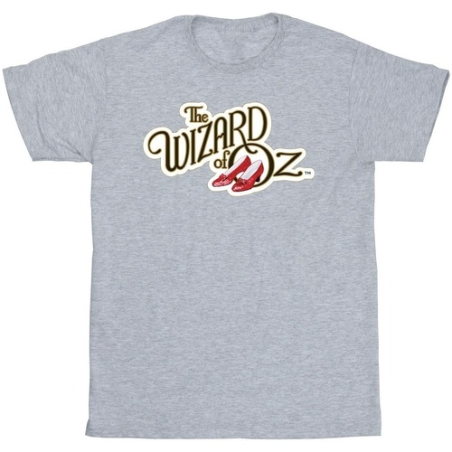 Abbigliamento Bambino T-shirt maniche corte The Wizard Of Oz Shoes Logo Grigio