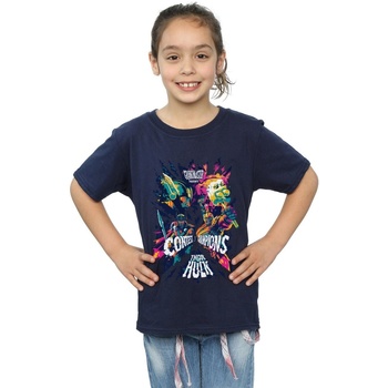 Abbigliamento Bambina T-shirts a maniche lunghe Marvel Thor Ragnarok Grandmaster Presents Blu
