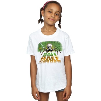 Abbigliamento Bambina T-shirts a maniche lunghe Disney Toy Story Half Doll Half Spider Bianco