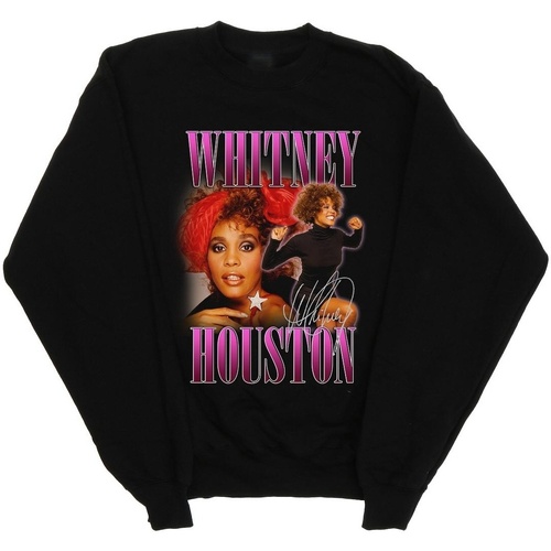 Abbigliamento Bambina Felpe Whitney Houston Signature Homage Nero