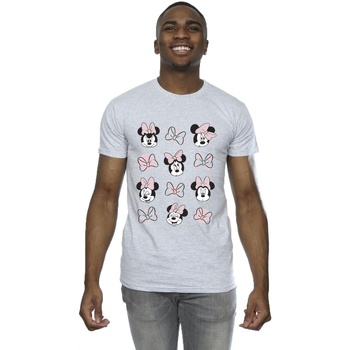 Abbigliamento Uomo T-shirts a maniche lunghe Disney Minnie Mouse Multiple Grigio