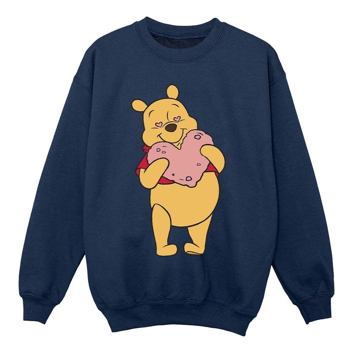 Abbigliamento Bambina Felpe Disney Winnie The Pooh Heart Eyes Blu