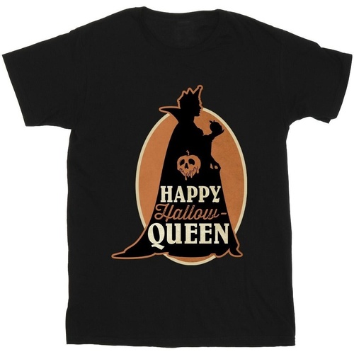 Abbigliamento Bambina T-shirts a maniche lunghe Disney Villains Hallow Queen Nero