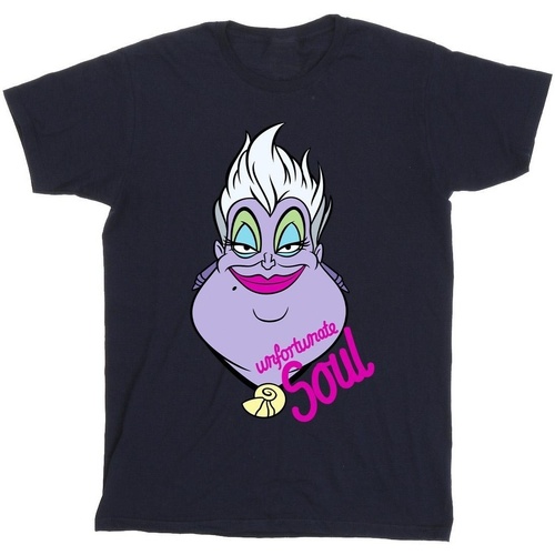 Abbigliamento Bambina T-shirts a maniche lunghe Disney Villains Ursula Unfortunate Soul Blu
