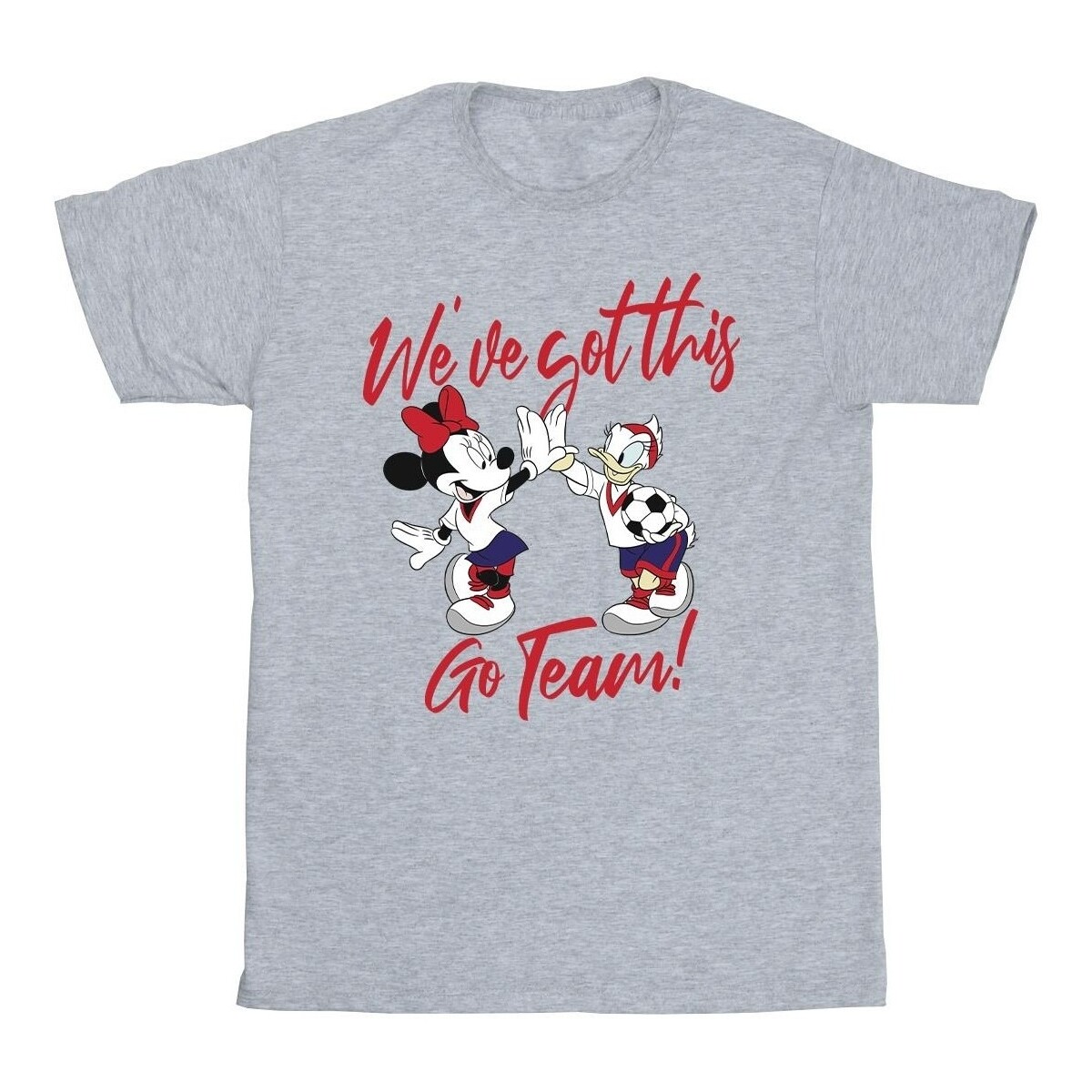 Abbigliamento Uomo T-shirts a maniche lunghe Disney Minnie Daisy We've Got This Grigio