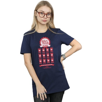 Abbigliamento Donna T-shirts a maniche lunghe National Lampoon´s Christmas Va Jelly Club Blu