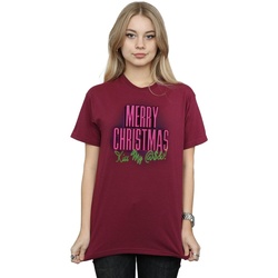 Abbigliamento Donna T-shirts a maniche lunghe National Lampoon´s Christmas Va Kiss My Ass Multicolore