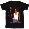 Image of T-shirts a maniche lunghe Whitney Houston Whitney Smile