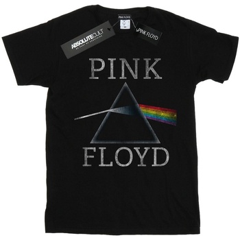 Abbigliamento Donna T-shirts a maniche lunghe Pink Floyd Dark Side Of The Moon Nero