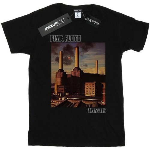 Abbigliamento Donna T-shirts a maniche lunghe Pink Floyd Animals Poster Nero