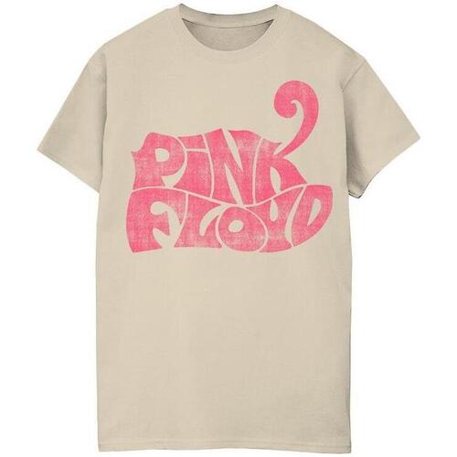 Abbigliamento Donna T-shirts a maniche lunghe Pink Floyd Retro Logo Multicolore