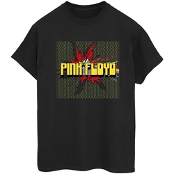Abbigliamento Donna T-shirts a maniche lunghe Pink Floyd Pop Art Nero