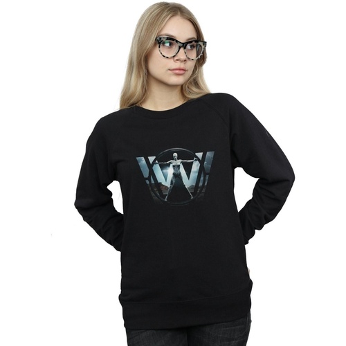 Abbigliamento Donna Felpe Westworld Main Logo Nero