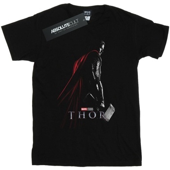 Abbigliamento Uomo T-shirts a maniche lunghe Marvel Studios Thor Poster Nero