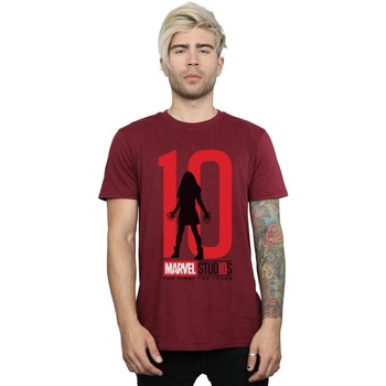 Abbigliamento Uomo T-shirts a maniche lunghe Marvel Studios 10 Years Scarlet Witch Multicolore
