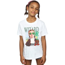 Abbigliamento Bambina T-shirts a maniche lunghe The Wizard Of Oz No Place Checkerboard Bianco