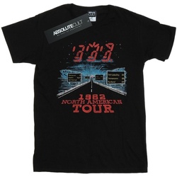 Abbigliamento Donna T-shirts a maniche lunghe The Police North American Tour Nero