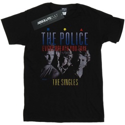 Abbigliamento Donna T-shirts a maniche lunghe The Police Every Breath You Take Nero