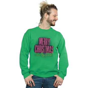 Abbigliamento Uomo Felpe National Lampoon´s Christmas Va Kiss My Ass Verde