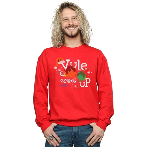 Abbigliamento Uomo Felpe National Lampoon´s Christmas Va Yule Crack Up Rosso