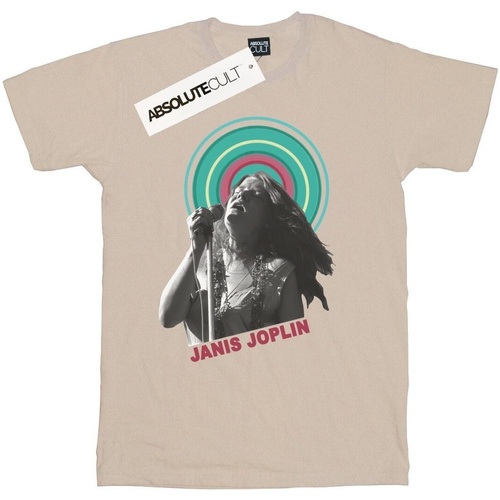 Abbigliamento Donna T-shirts a maniche lunghe Janis Joplin Halo Photo Multicolore