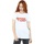 Abbigliamento Donna T-shirts a maniche lunghe Sonny & Cher Gradient Logo Bianco