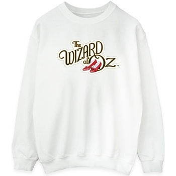 Abbigliamento Donna Felpe The Wizard Of Oz Shoes Logo Bianco
