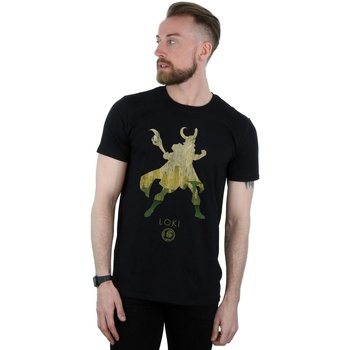 Image of T-shirts a maniche lunghe Marvel Loki Silhouette