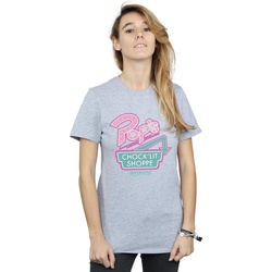 Abbigliamento Donna T-shirts a maniche lunghe Riverdale Pops Logo Grigio