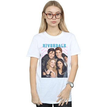 Abbigliamento Donna T-shirts a maniche lunghe Riverdale Group Photo Bianco