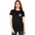 Abbigliamento Donna T-shirts a maniche lunghe Riverdale Loudhaler Breast Print Nero